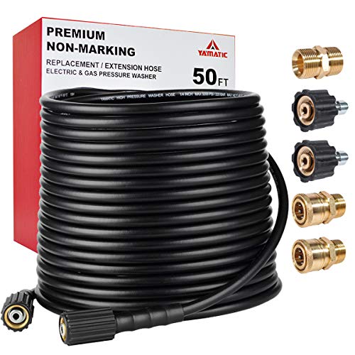 YAMATIC Pressure Washer Hose 50 ft: Premium, Durable, and Efficient