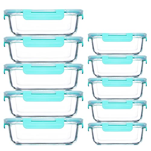 YANGNAY Glass Food Storage Containers