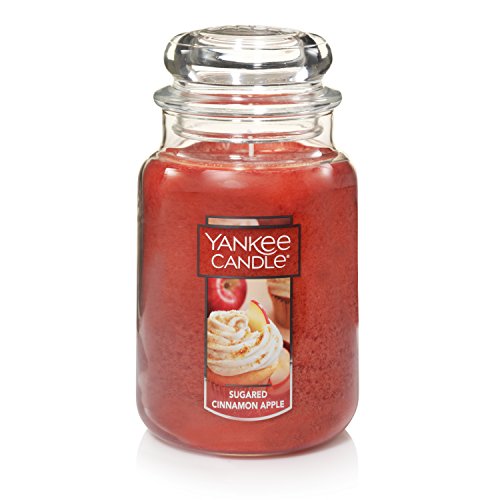 Yankee Candle Sugared Cinnamon Apple Scented Large Jar Candle