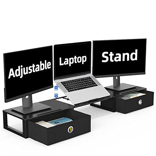 YAOHUOO 47" Large Monitor Stand Riser