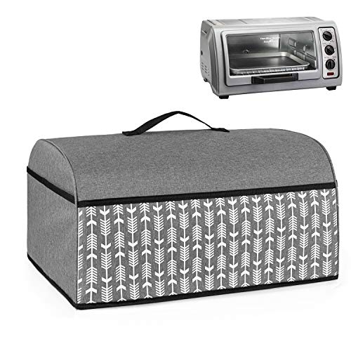 Yarwo Toaster Oven Cover - Gray with Arrow