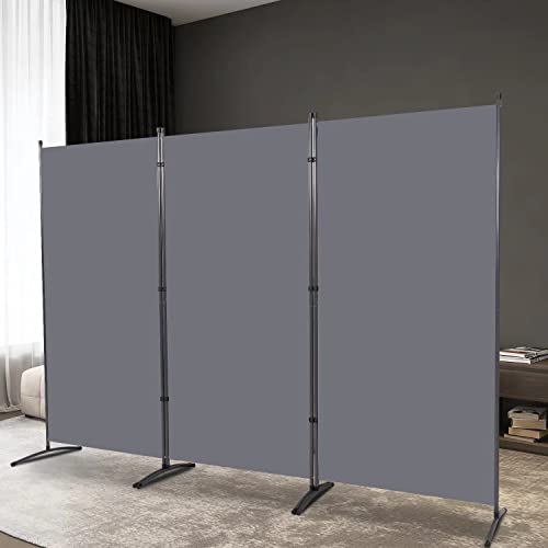 YASRKML 3 Panel Room Divider, Folding Privacy Screen