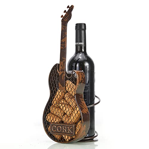 Yawill Guitar Wine Tabletop Bottle Holder