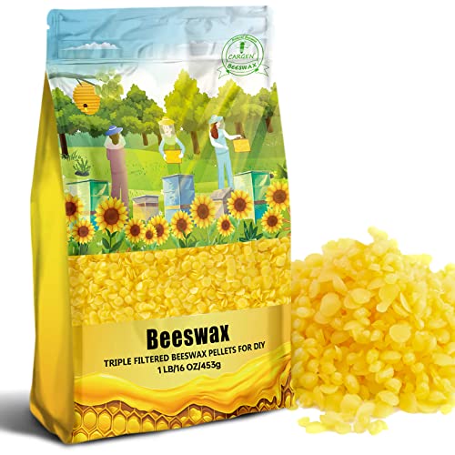 Beeswax Pellets 100% Pure and Natural Easy Melt Beeswax Pastilles for DIY  Candles Skin Care Lip Balm New