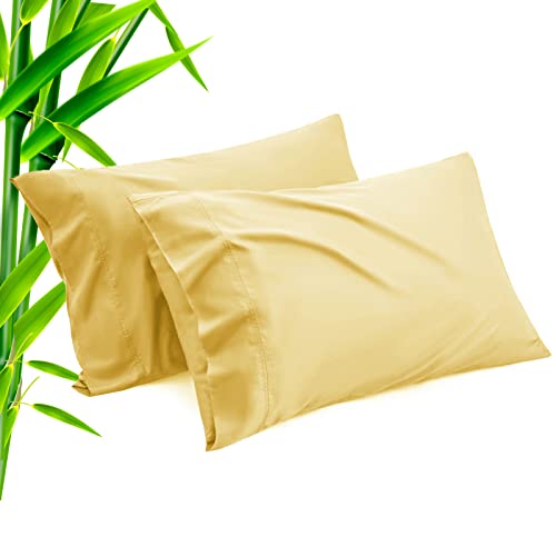 TELU Bamboo Cooling Pillowcases: Standard Size 2 Pack