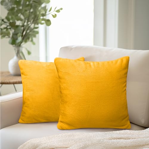 Yellow Throw Pillow Covers