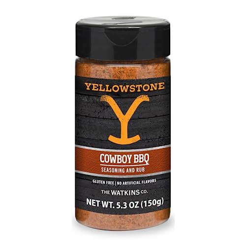 Yellowstone Cowboy BBQ Seasoning and Rub, 5.3oz