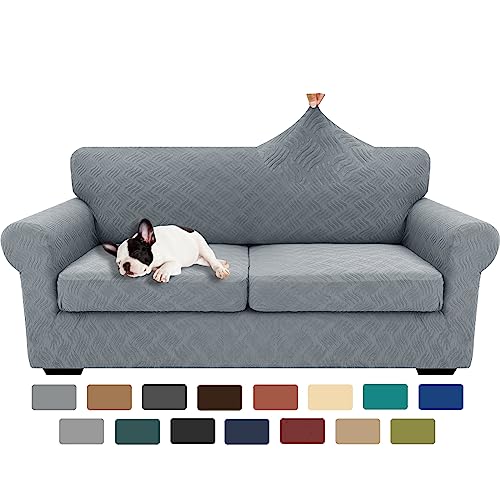 YEMYHOM 3-Piece Couch Covers