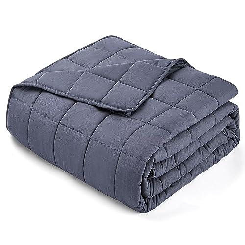 yescool Weighted Blanket for Adults - Cooling Heavy Blanket for Sleeping