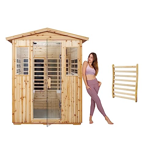 YIBEICO Far Infrared Sauna Room - Luxurious Home Spa Sauna