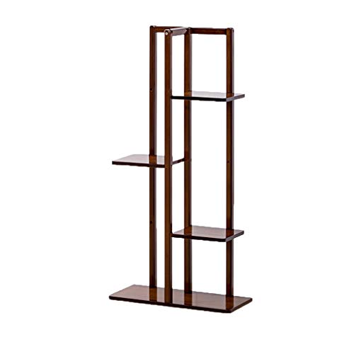 YILANJUN Natural Bamboo Flower Stand for Indoor and Outdoor Plants