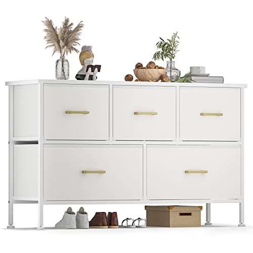 YILQQPER Dresser for Bedroom with 5 Drawers