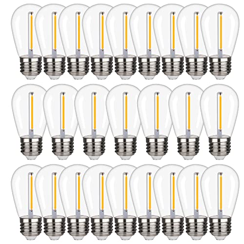 YIMILITE S14 Outdoor String Light Bulbs