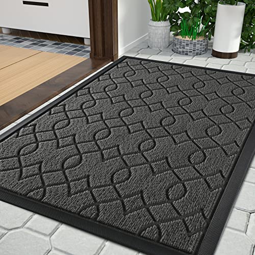 Yimobra Front Door Mats - Durable, Heavy Duty, and Water Absorbent