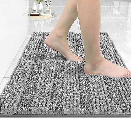 Yimobra Luxury Shaggy Microfiber Bath Rug Mat