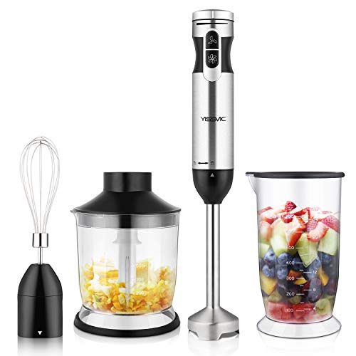 YISSVIC 4-in-1 Immersion Hand Blender