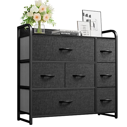 YITAHOME Fabric Dresser with 7 Drawers