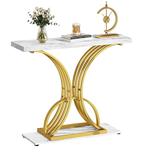 YITAHOME Gold Console Table