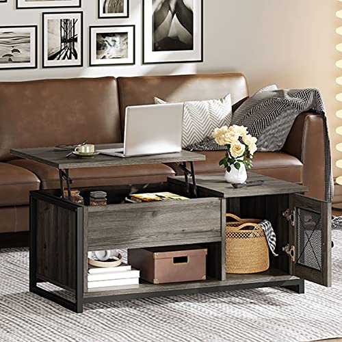 YITAHOME Lift Top Coffee Table with Storage
