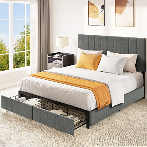 YITAHOME Storage Bed Frame