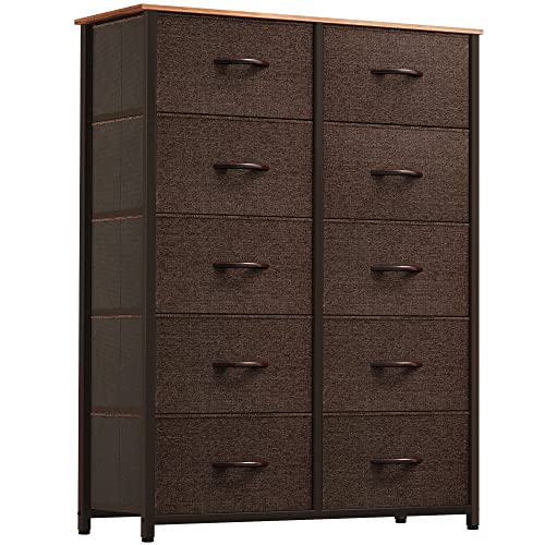 YITAHOME Tall Dresser with 10 Drawers