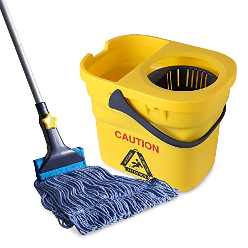 Yocada Portable Collapsible Mop Bucket and Wringer Kit