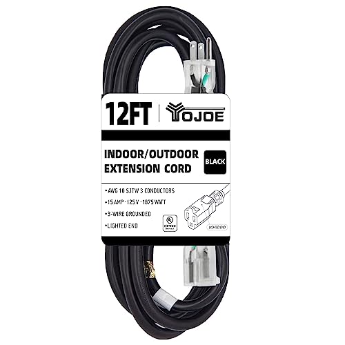  YOJOE 30 Ft Retractable Extension Cord Reel, 16/3 SJTW
