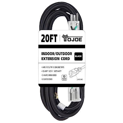 YOJOE 20 Foot Extension Cord