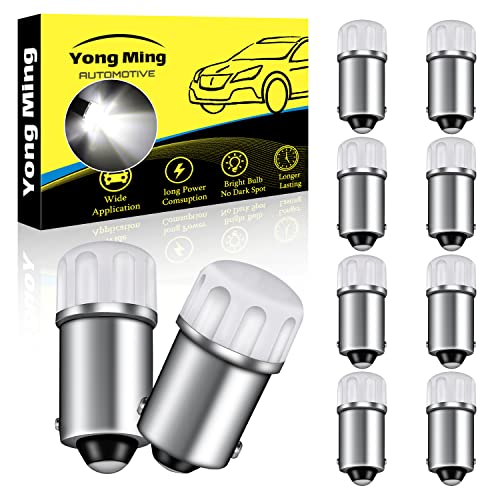 YONGMING BA9S LED Bulbs Pack of 10