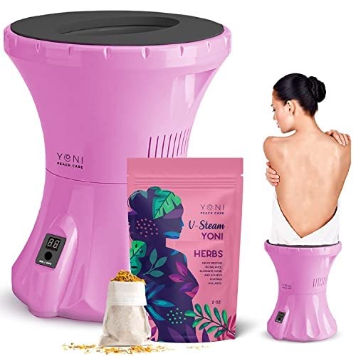 Yoni V-Pot Kit: Electric Steaming Seat for Women with Steaming Herbs