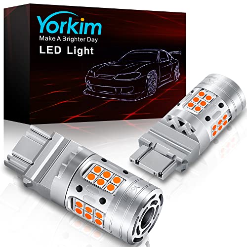 Yorkim 7440 LED Bulb Amber with Cooling Fan