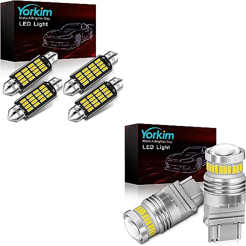 Yorkim Festoon and 3157 LED Bulbs