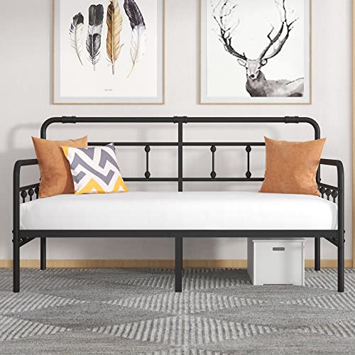 Yoshiely Daybed Twin Bed Frame with Headboard and Storage