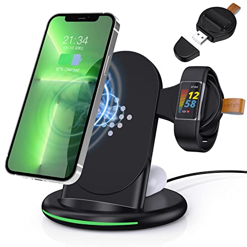 Yoshimitsu 3 in 1 Wireless Charger for Phones and Earbuds