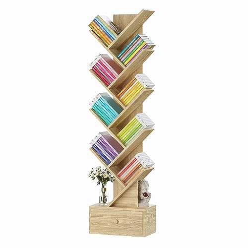 Youkia 9 Tier Tree Bookshelf