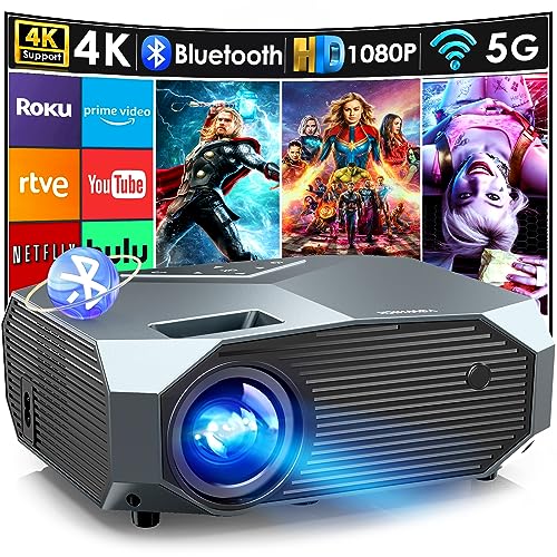 YOWHICK 5G WiFi Projector
