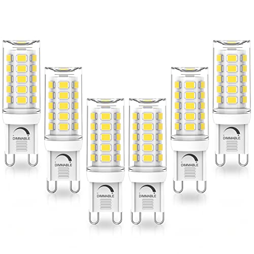 YUIIP G9 Dimmable LED Bulb Pack of 6