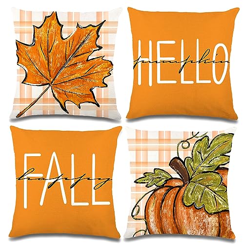 YUJUN Fall Pillow Covers Decoration