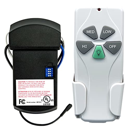 YukiHalu Universal Ceiling Fan Remote Control Kit