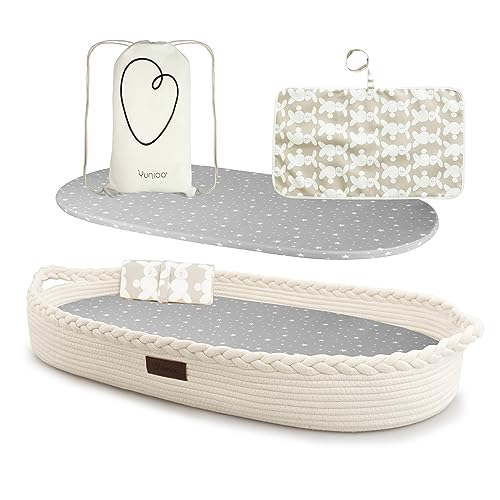 Yunioo Deluxe Baby Changing Basket