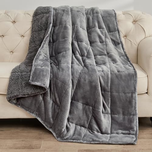Yurhap Soft Sherpa Weighted Blanket