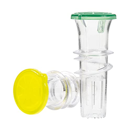 YZC Collection 2-Pack BPA-Free Lemon Squeezer with Lid for Cocktails