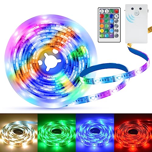 ZAIYW Battery Operated LED Strip Lights with Motion Sensor