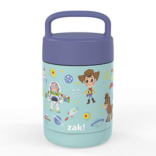 Zak Designs Kids' Toy Story 4 Food Jar, 12 oz