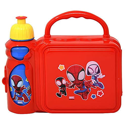Zak Designs Spiderman Lunch Box - Cute and Compact Snack Container