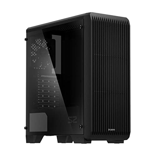 Zalman S2 ATX Mid Tower with Tinted Glass & 3 Fans