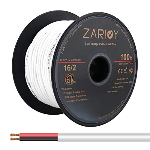 Zarivy 100ft 16 Gauge 2 Conductors Wire