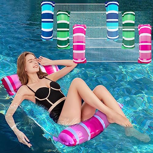 Zcaukya Inflatable Pool Float Hammocks