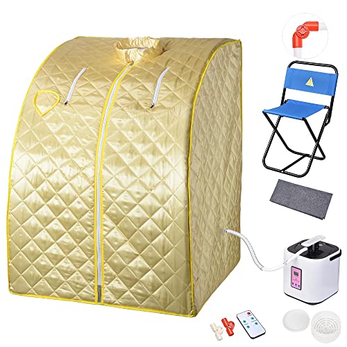 ZeHuoGe Portable Steam Sauna Kit for Weight Loss and Detox