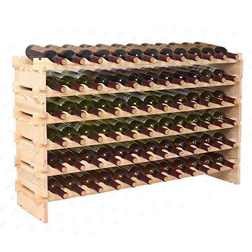 ZENY 72 Bottles Wine Rack